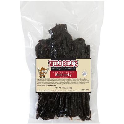 Wild Bill's Hickory Smoked Beef Jerky Strips - 15oz (Varied Sizes)