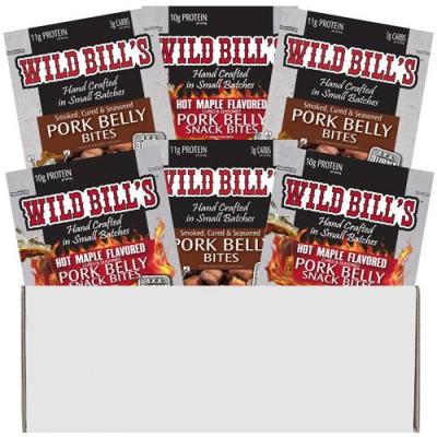 Wild Bill’s 6-Piece Pork Belly Lovers Gift Boxes