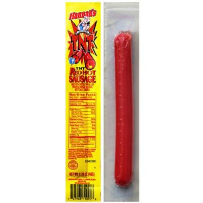 Hannah's TNT Red Hot Sausages (With Pork) - 1.7oz