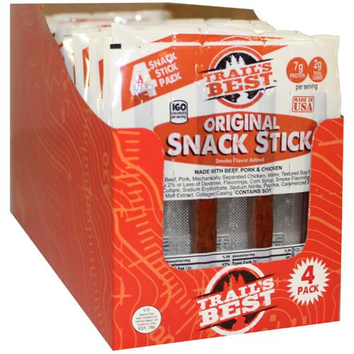 Trail's Best Original Snack Sticks 4-Pack - 1.12oz (24-ct)