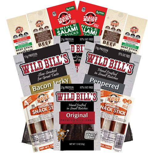 Multi-Brand 12-Piece Keto Friendly Gift Boxes - Beef Jerky & More