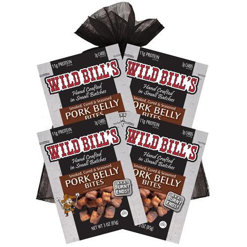Wild Bill’s 4-Piece Pork Belly Bites Gift Bag