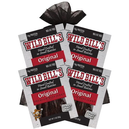 Wild Bill’s 4-Piece Original Beef Jerky Gift Bag